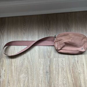 Pink used everywhere belt bag lululemon
